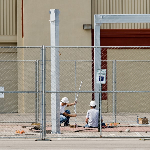 how long can i rent the temporary fence for my construction site or event